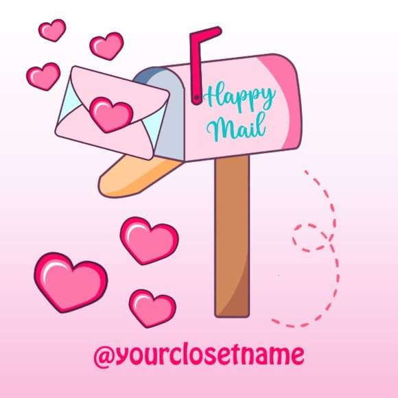 ♥️ 5x25 / 60 Thank you Stickers - Picture 1 of 1